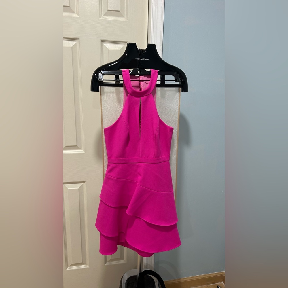 BCBGMaxAzria Vibrant Pink Dress